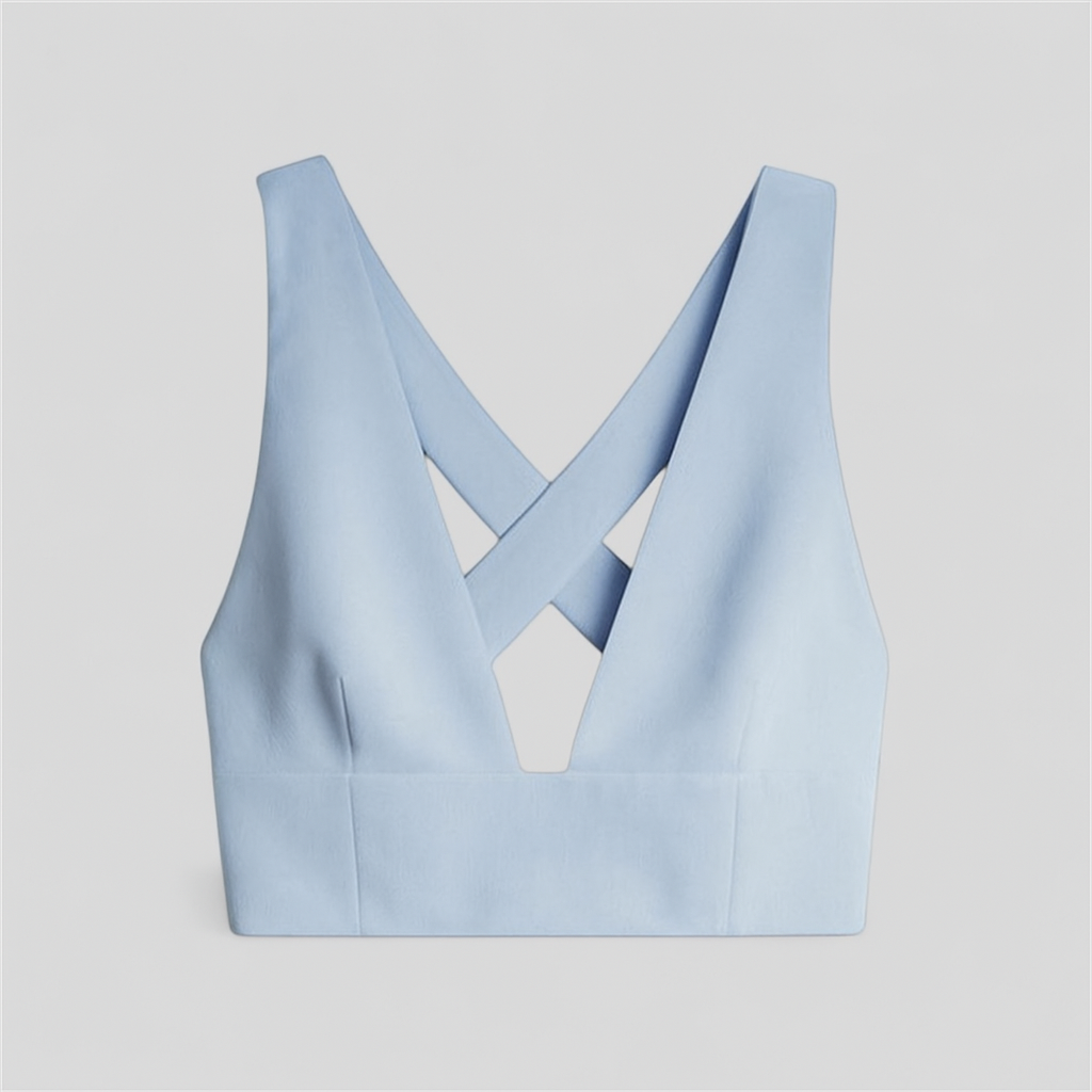 TOP CELESTINA - BLUE